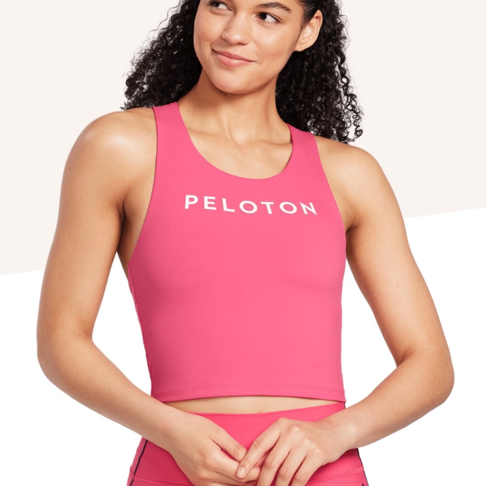 NWT Peloton Cadent Twist Back Crop Tank